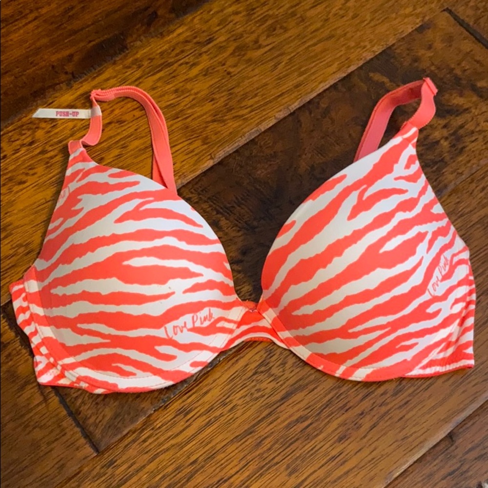 VS Zebra Push-up Bra